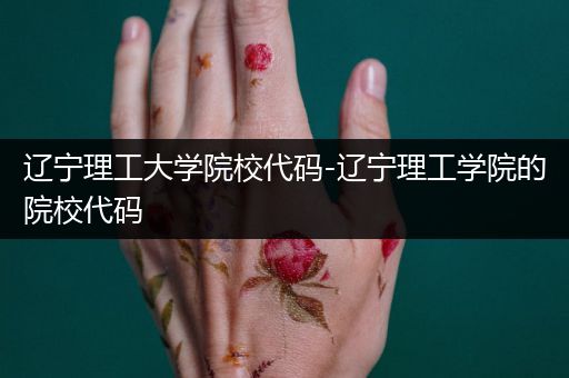 辽宁理工大学院校代码-辽宁理工学院的院校代码