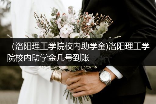 （洛阳理工学院校内助学金)洛阳理工学院校内助学金几号到账