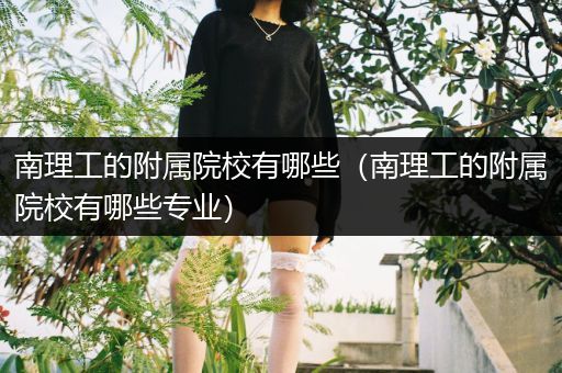 南理工的附属院校有哪些（南理工的附属院校有哪些专业）