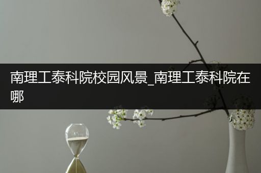 南理工泰科院校园风景_南理工泰科院在哪