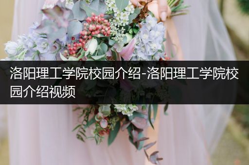 洛阳理工学院校园介绍-洛阳理工学院校园介绍视频
