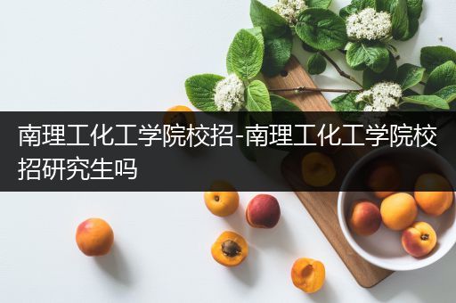 南理工化工学院校招-南理工化工学院校招研究生吗