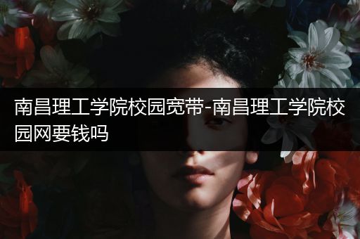 南昌理工学院校园宽带-南昌理工学院校园网要钱吗