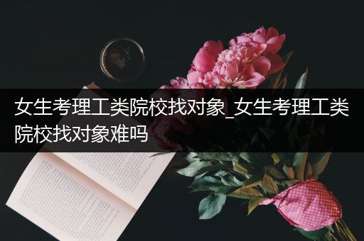 女生考理工类院校找对象_女生考理工类院校找对象难吗