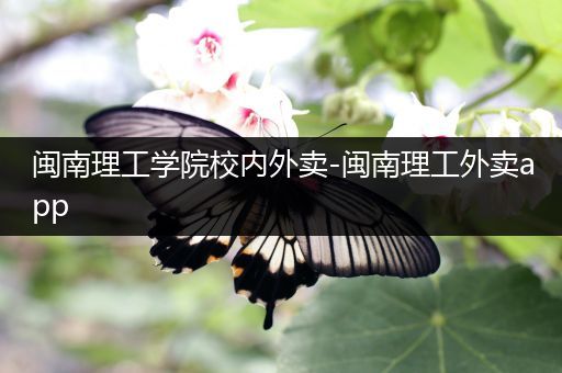闽南理工学院校内外卖-闽南理工外卖app