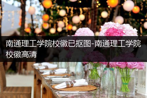 南通理工学院校徽已抠图-南通理工学院校徽高清