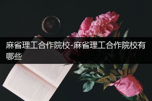 麻省理工合作院校-麻省理工合作院校有哪些