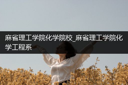 麻省理工学院化学院校_麻省理工学院化学工程系