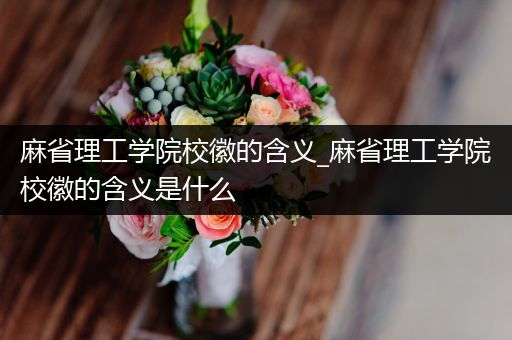 麻省理工学院校徽的含义_麻省理工学院校徽的含义是什么