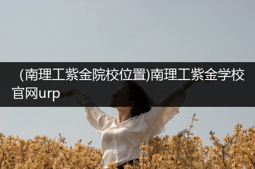 （南理工紫金院校位置)南理工紫金学校官网urp