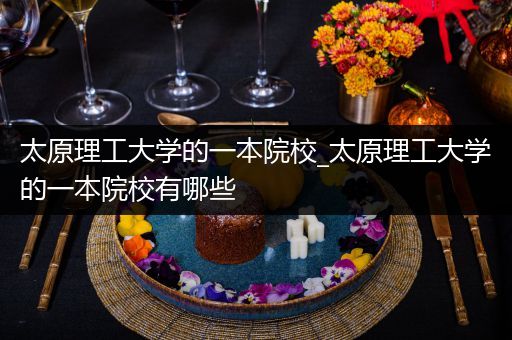 太原理工大学的一本院校_太原理工大学的一本院校有哪些