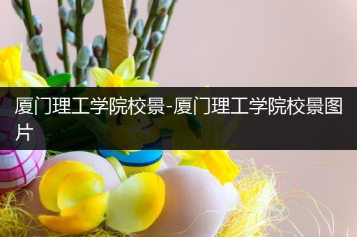 厦门理工学院校景-厦门理工学院校景图片