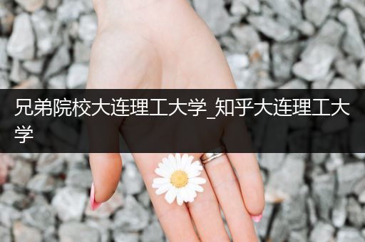 兄弟院校大连理工大学_知乎大连理工大学
