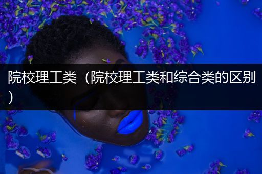 院校理工类（院校理工类和综合类的区别）