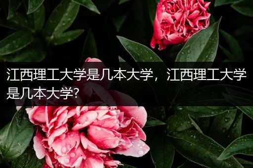 江西理工大学是几本大学，江西理工大学是几本大学?