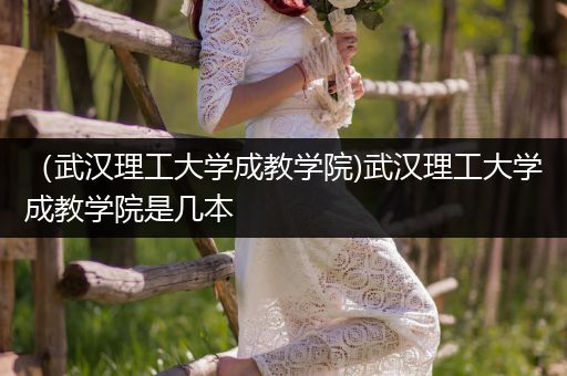 （武汉理工大学成教学院)武汉理工大学成教学院是几本