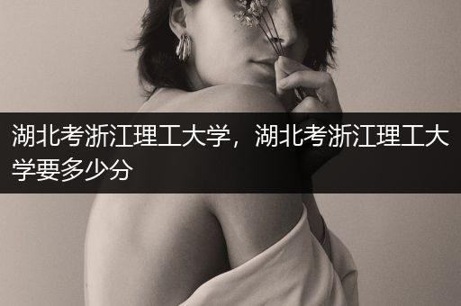 湖北考浙江理工大学，湖北考浙江理工大学要多少分