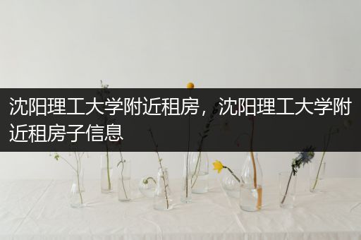 沈阳理工大学附近租房，沈阳理工大学附近租房子信息