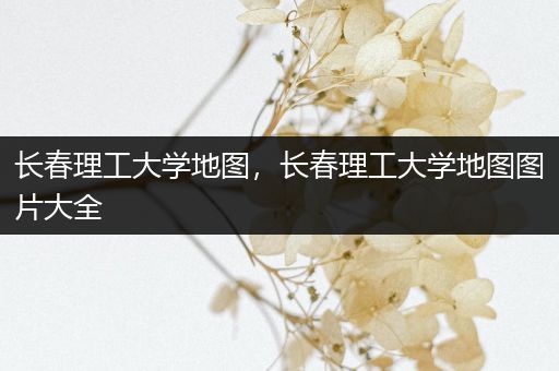 长春理工大学地图，长春理工大学地图图片大全
