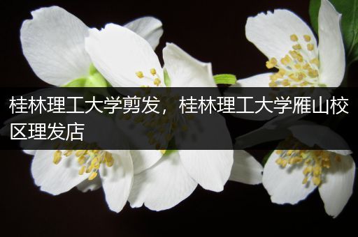 桂林理工大学剪发，桂林理工大学雁山校区理发店
