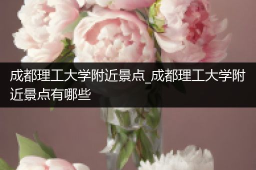 成都理工大学附近景点_成都理工大学附近景点有哪些