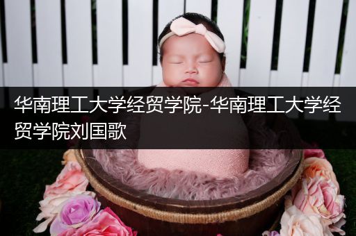华南理工大学经贸学院-华南理工大学经贸学院刘国歌