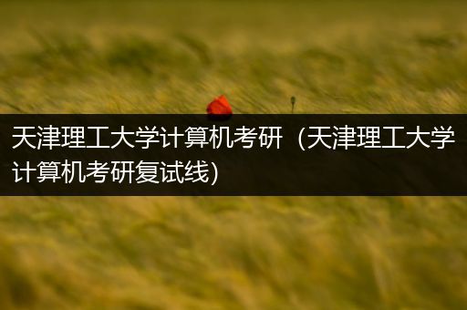 天津理工大学计算机考研（天津理工大学计算机考研复试线）