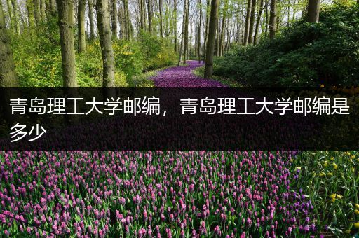 青岛理工大学邮编，青岛理工大学邮编是多少