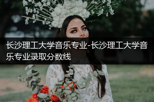 长沙理工大学音乐专业-长沙理工大学音乐专业录取分数线