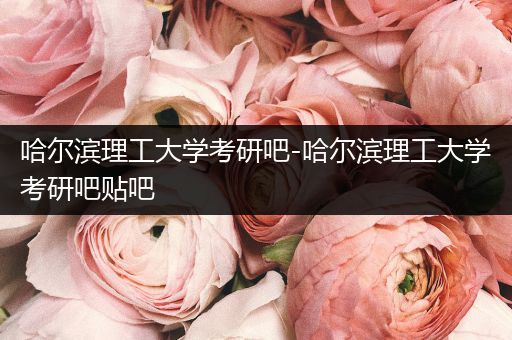 哈尔滨理工大学考研吧-哈尔滨理工大学考研吧贴吧