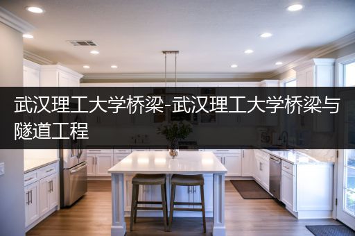 武汉理工大学桥梁-武汉理工大学桥梁与隧道工程