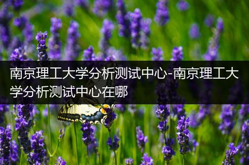 南京理工大学分析测试中心-南京理工大学分析测试中心在哪