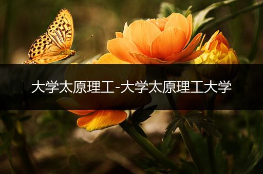 大学太原理工-大学太原理工大学