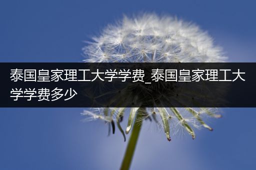 泰国皇家理工大学学费_泰国皇家理工大学学费多少