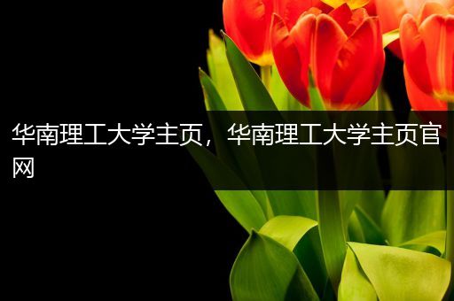 华南理工大学主页，华南理工大学主页官网