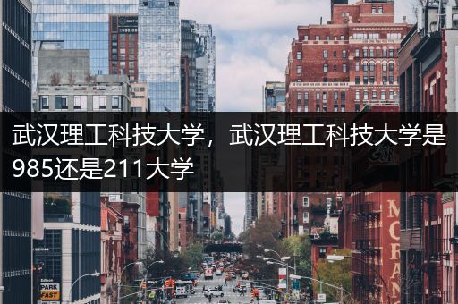 武汉理工科技大学，武汉理工科技大学是985还是211大学