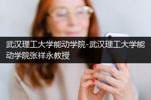 武汉理工大学能动学院-武汉理工大学能动学院张祥永教授