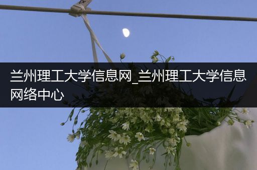 兰州理工大学信息网_兰州理工大学信息网络中心