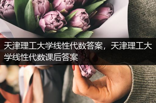 天津理工大学线性代数答案，天津理工大学线性代数课后答案