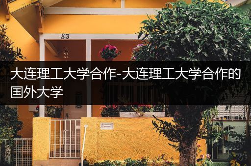 大连理工大学合作-大连理工大学合作的国外大学