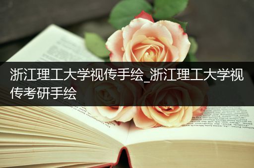 浙江理工大学视传手绘_浙江理工大学视传考研手绘