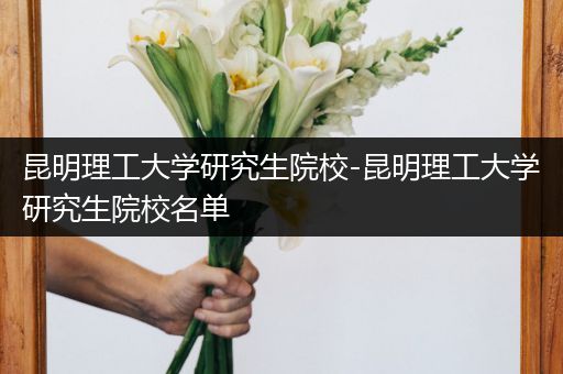 昆明理工大学研究生院校-昆明理工大学研究生院校名单