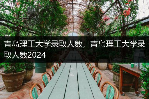 青岛理工大学录取人数，青岛理工大学录取人数2024
