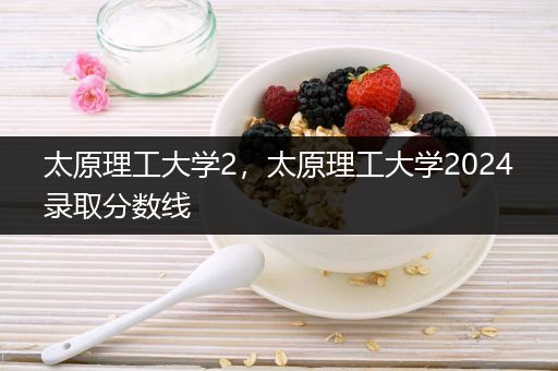 太原理工大学2，太原理工大学2024录取分数线