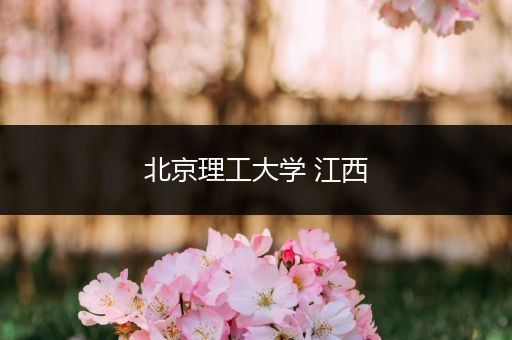 北京理工大学 江西