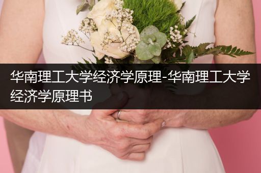 华南理工大学经济学原理-华南理工大学经济学原理书