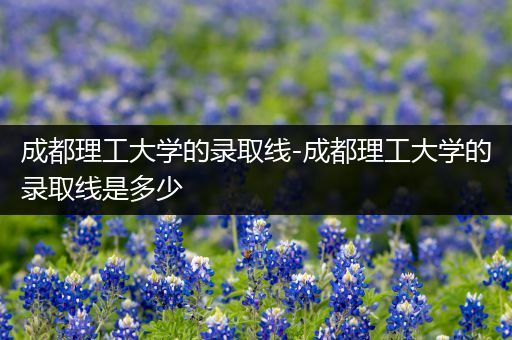 成都理工大学的录取线-成都理工大学的录取线是多少