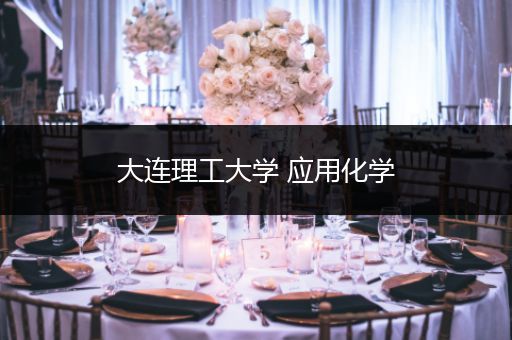 大连理工大学 应用化学