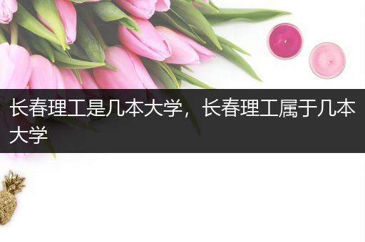 长春理工是几本大学，长春理工属于几本大学