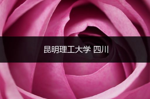 昆明理工大学 四川